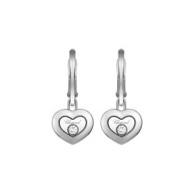 Weißgold, Ohrringe, Chopard Happy Diamonds Icons Ohrhänger 83A054-1301