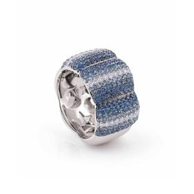 Weißgold, Ringe, Al Coro La Piazza Ring NR888SW