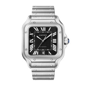 Damen- und Herrenuhr, Cartier Santos de Cartier WSSA0096