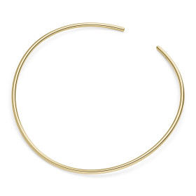 Gelbgold, Halsschmuck, IsabelleFa Halsreif "Flix.Flex Oval 7" 12027/03,5/2HLR-GG