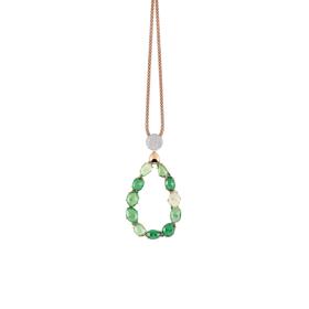 Weißgold, Halsschmuck, Al Coro Candy Anhänger NP1742TSR