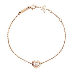 Roségold, Armschmuck, Chopard Happy Diamonds Icons Armband 85A054-5001