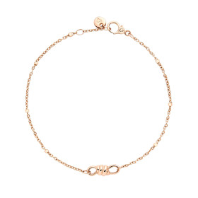 Roségold, Armschmuck, DoDo Armband Nodo, Ref: DBC3006-KNOTS-0009R-XXL