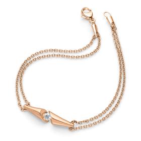 Roségold, Armschmuck, Schaffrath CALLA Armband 751_CALAB_15_RW