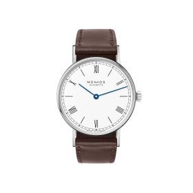 Damenuhr, NOMOS Glashütte Ludwig 33 Duo emailleweiß, Ref: 249