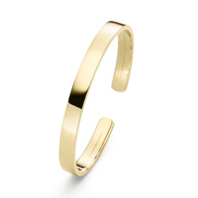         Gelbgold, Armschmuck, IsabelleFa Armreif "Flix.Flex Eckig 7" 02131/07/69-MEN-GG