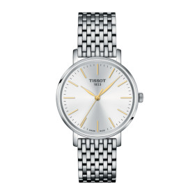         Damen- und Herrenuhr, Tissot Everytime 34mm T143.210.11.011.01