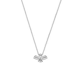 Weißgold, Halsschmuck, Schaffrath LA LUNA Collier 214_2N291_025_WW