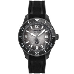 Herrenuhr, Montblanc Iced Sea Automatic Date 0 Oxygen, Ref: MB134017