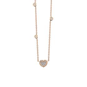 Roségold, Halsschmuck, Al Coro Palladio Collier C260R