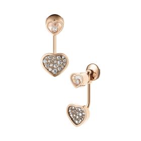 Ohrringe, Roségold, Chopard Happy Hearts Ohrstecker 83A082-5009