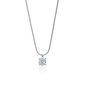 Weißgold, Halsschmuck, Heinz Mayer Solitage® Collier 11354-1027-19a