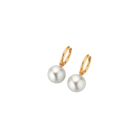 Roségold, Ohrringe, Gellner H2O Creole mit Einhänger 5-24241-02