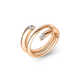 Roségold, Ringe, Schaffrath CALLA Designer-Ring, Ref: 758_CALHX_40_RW