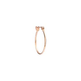 Roségold, Ohrringe, DoDo Creole Essentials DHA6001-HOOPS-0009R