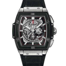         Herrenuhr, Hublot Spirit of Big Bang Titanium Ceramic 601.NM.0173.LR