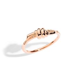 Ringe, Roségold, DoDo Ring Nodo DAB9003-KNOT0-DBR9R