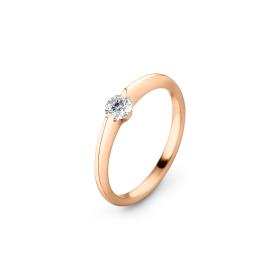 Roségold, Ringe, Schaffrath LIBERTÉ Diamantring 758_L2N30_030_RW