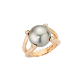         Roségold, Ringe, Gellner Wave Ring 5-24099-02