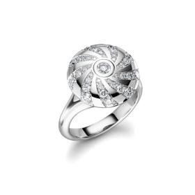 Weißgold, Ringe, Schaffrath 360 – Three Sixty Diamantring 218_MD002_080_WW