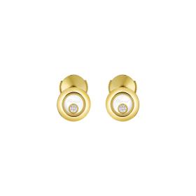 Ohrringe, Gelbgold, Chopard Happy Diamonds Icons Ohrstecker 83A017-0001