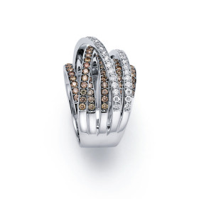 Weißgold, Ringe, Noor Exclusive Ring 30722-010-W8