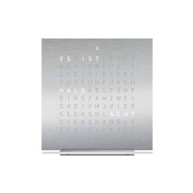 Tischuhr, Qlocktwo EARTH 13.5 FULL METAL  T4SDESS