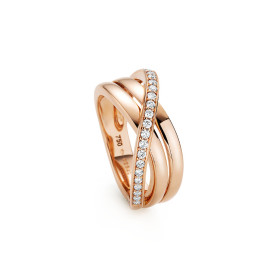         Roségold, Ringe, Noor Creative Ring 15250-005-R5