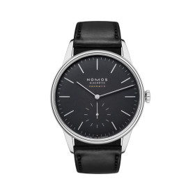 Damen- und Herrenuhr, NOMOS Glashütte Orion neomatik 39 new black, Ref: 346
