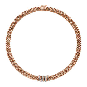         Roségold, Halsschmuck, FOPE Panorama Collier 58812CX_BB_R_BBX_042