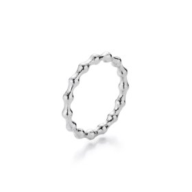 Weißgold, Ringe, Jörg Heinz Flooow Basic Liquid Ring R7007.0-54 750 1 00000