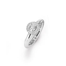 Weißgold, Ringe, Noor Exclusive Ring 30724-000-W8