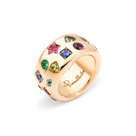 Roségold, Ringe, Pomellato Iconica Großer Color Ring, Ref: PAB9012O7000000VA_64