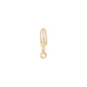 Ohrringe, Gelbgold, DoDo Creole Essentials DHB4000-HOOPS-000OG