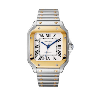 Damen- und Herrenuhr, Cartier Santos de Cartier, Ref: W2SA0016