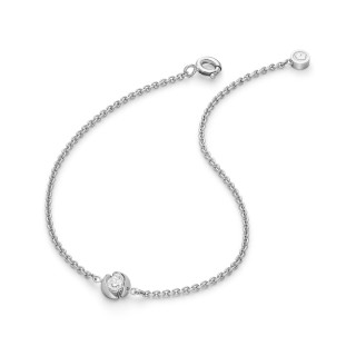 Weißgold, Armschmuck, Schaffrath CALLA Armband, Ref: 211_CALL2_20_WW