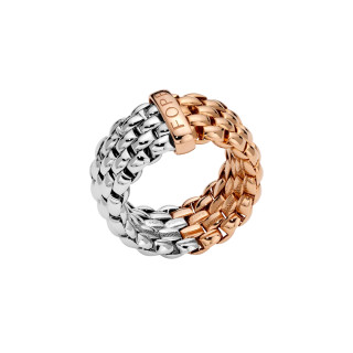 Roségold &amp;amp; Weißgold, Ringe, FOPE Essentials Flex'it Ring, Ref: 07E04AX_XX_1_XRX_00S