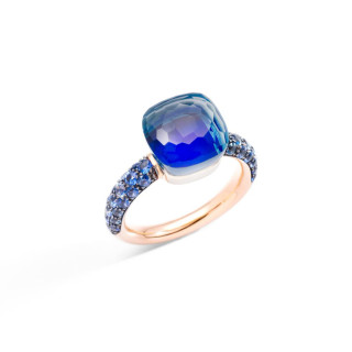 Roségold, Ringe, Pomellato Nudo Classic Ring, Ref: PAB9040O6BKRZALTL_65