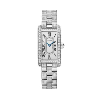 Damenuhr, Cartier Tank Américaine, Ref: WJTA0068