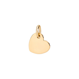 Gelbgold, Halsschmuck, DoDo Anhänger Herz, Ref: DMC0003-HEARL-000OG