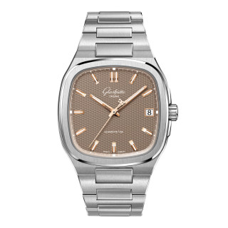 Damen- und Herrenuhr, Glashütte Original 70s, Ref: 1-36-11-03-02-71