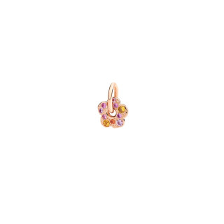 Roségold, Halsschmuck, DoDo Anhänger Blume, Ref: DMC5013-FLOWS-ZRO9R