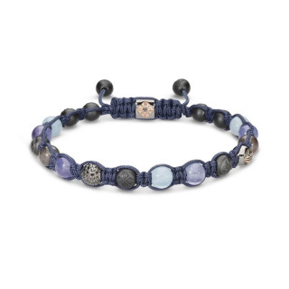 Weißgold, Armschmuck, Shamballa Jewels Braided Armband, Ref: D219870-M
