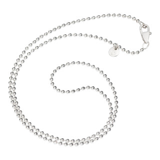 Silber, Halsschmuck, DoDo Halskette Bollicine, Ref: DCB1000-BOLLI-000AG-50