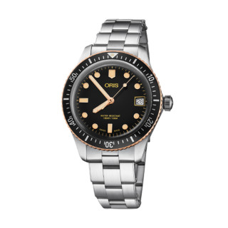 Damen- und Herrenuhr, ORIS Divers Sixty-Five, Ref: 01 733 7747 4354-07 8 17 18