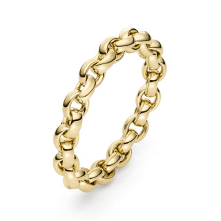 Gelbgold, Armschmuck, IsabelleFa Armband "ChaCha 11", Ref: 04111/20BKL-GG