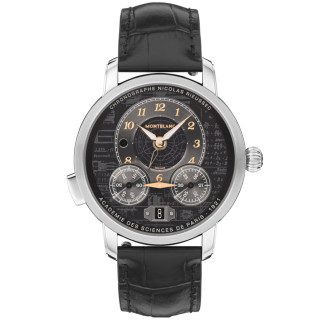 Herrenuhr, Montblanc Star Legacy Nicolas Rieussec Chronograph 43 mm Meisterstück 100 Years Limited Edition - 500 Exemplare, Ref: MB133232