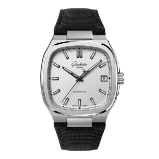 Damen- und Herrenuhr, Glashütte Original 70s, Ref: 1-36-11-01-02-66