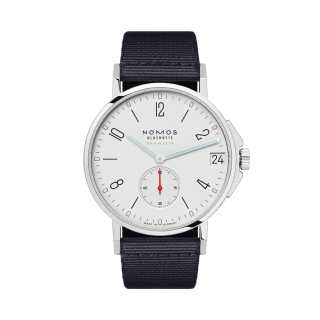 Damen- und Herrenuhr, NOMOS Glashütte Ahoi Neomatik 38 Datum, Ref: 525.SB