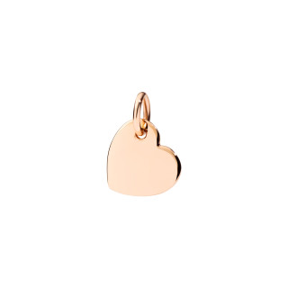 Roségold, Halsschmuck, DoDo Anhänger Herz, Ref: DMB7035-HEARL-0009R